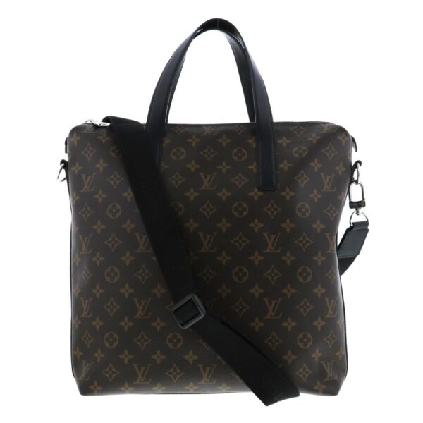 1240001036865 1 Louis Vuitton Kitan Bag Messenger Bag Monogram Macassar