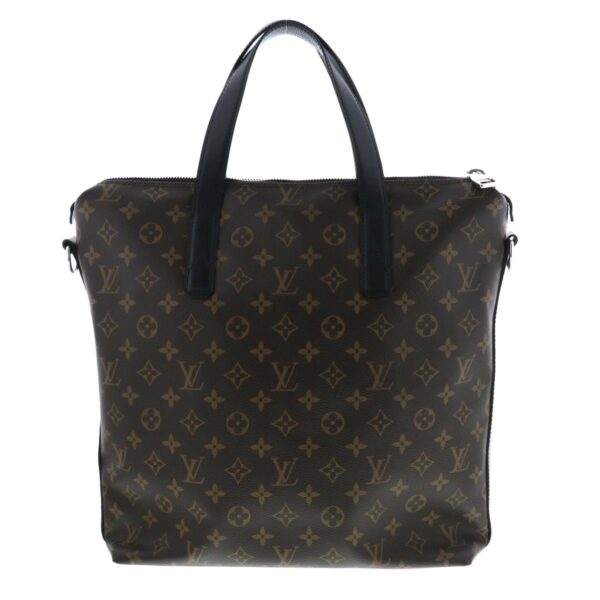 1240001036865 4 Louis Vuitton Kitan Bag Messenger Bag Monogram Macassar