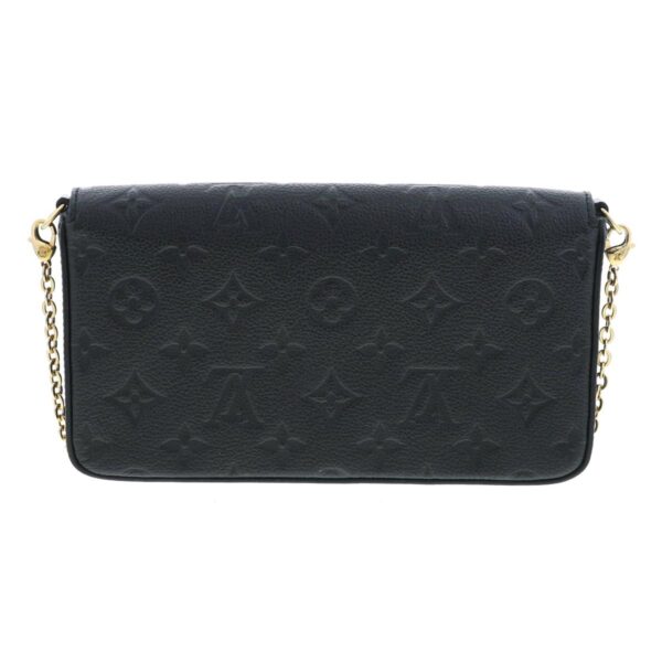 1240001037154 3 Louis Vuitton Pochette Felicie Wallet Bag Monogram Empreinte Noir