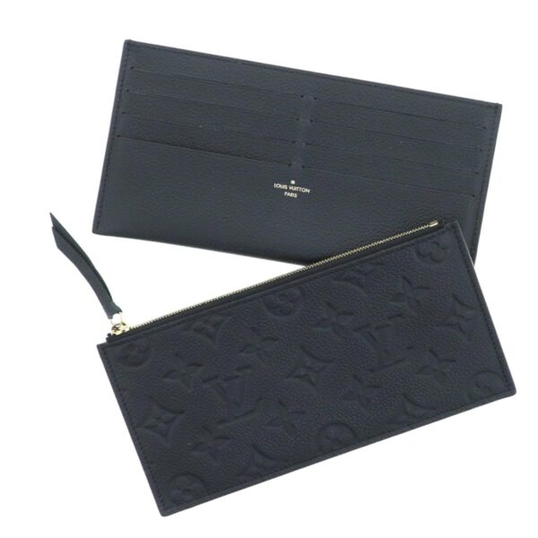 1240001037154 8 Louis Vuitton Pochette Felicie Wallet Bag Monogram Empreinte Noir