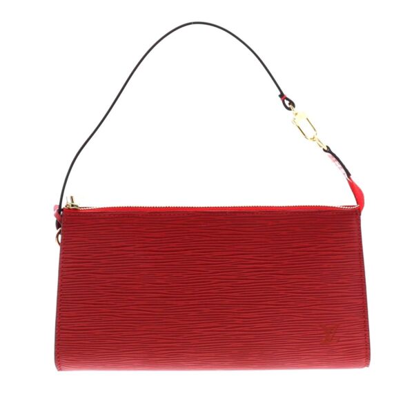 1240001037157 1 Louis Vuitton Epi Accessoall Bag Pouch Clutch Epi Red