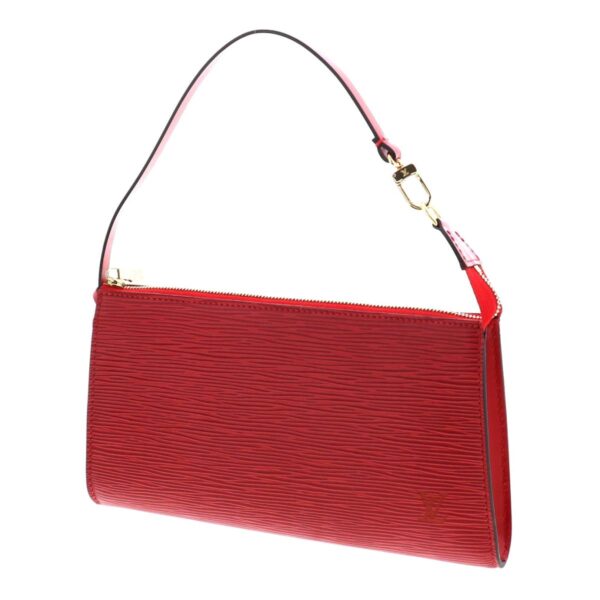 1240001037157 2 Louis Vuitton Epi Accessoall Bag Pouch Clutch Epi Red