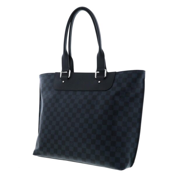 1240001037307 2 Louis Vuitton Cabat Voyage Bag Tote Bag Damier Cobalt