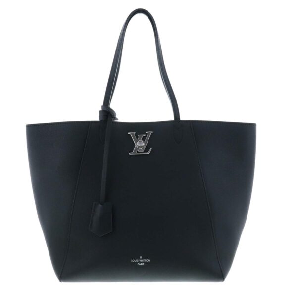 1240001037309 1 Louis Vuitton LockMe Cover Tote Bag Black