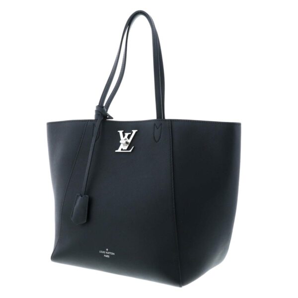 1240001037309 2 Louis Vuitton LockMe Cover Tote Bag Black