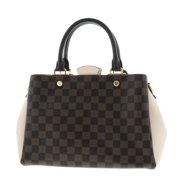 1240001037360 4 Louis Vuitton Brittany Handbag Damier Beige