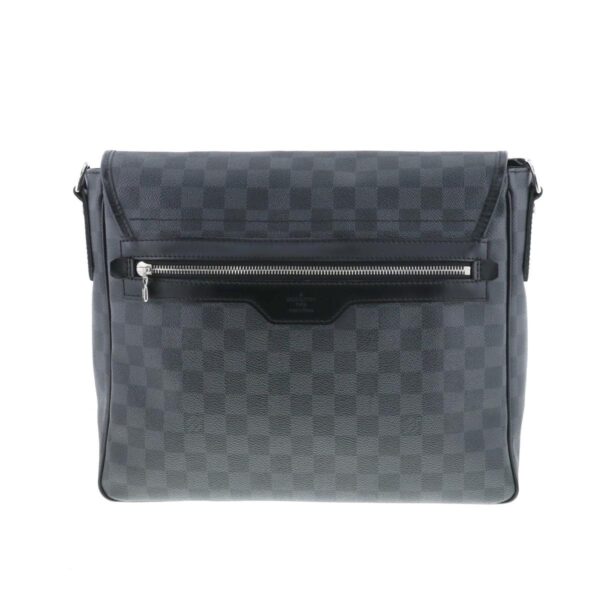 1240001037994 3 Louis Vuitton Damier MM Bag Shoulder Messenger Bag Damier Graphite