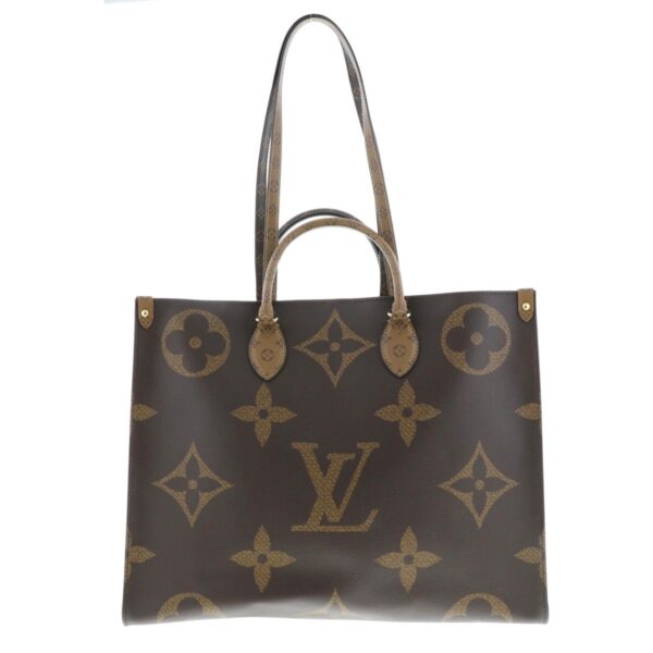 1240001039305 1 Louis Vuitton Onthego GM Tote Bag Monogram Giant Brown