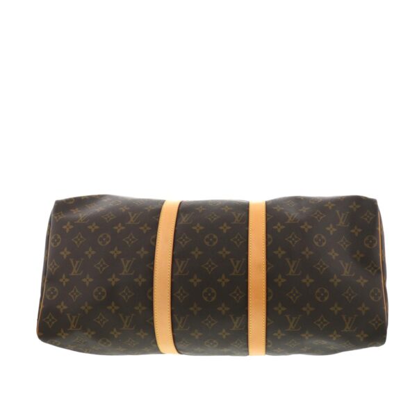 1240002009584 5 Louis Vuitton Keepall 50 Monogram Bag Brown