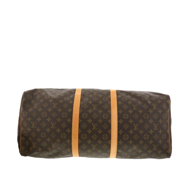 1240002009708 5 Louis Vuitton Keepall 60 Monogram Bag Brown