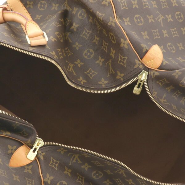 1240002009708 6 Louis Vuitton Keepall 60 Monogram Bag Brown