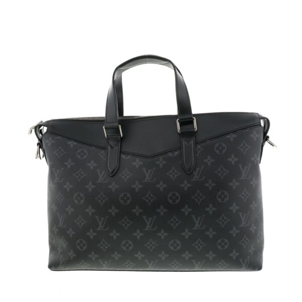 1240002009723 1 Louis Vuitton Explorer Monogram Eclipse Briefcase Black