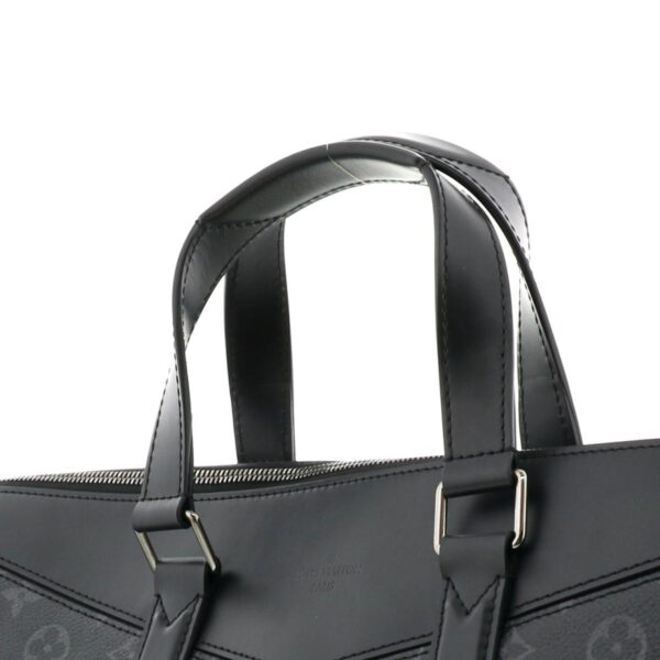 1240002009723 3 Louis Vuitton Explorer Monogram Eclipse Briefcase Black