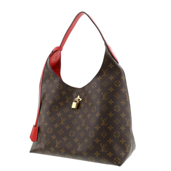 1240002010002 2 Louis Vuitton Monogram Coquelicot Flower Hobo Tote Bag