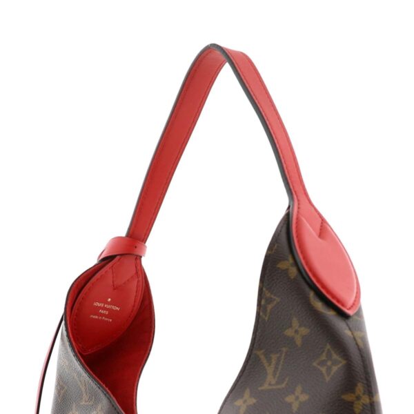 1240002010002 3 Louis Vuitton Monogram Coquelicot Flower Hobo Tote Bag