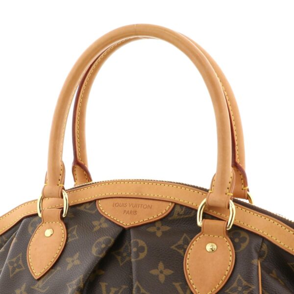 1240002010078 3 Louis Vuitton Tivoli PM Monogram Canvas Handbag Brown