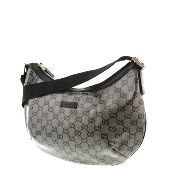 1240002010098 2 Gucci Shoulder Messenger Bag GG Canvas Gray