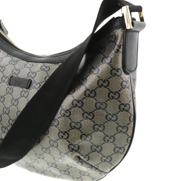 1240002010098 3 Gucci Shoulder Messenger Bag GG Canvas Gray