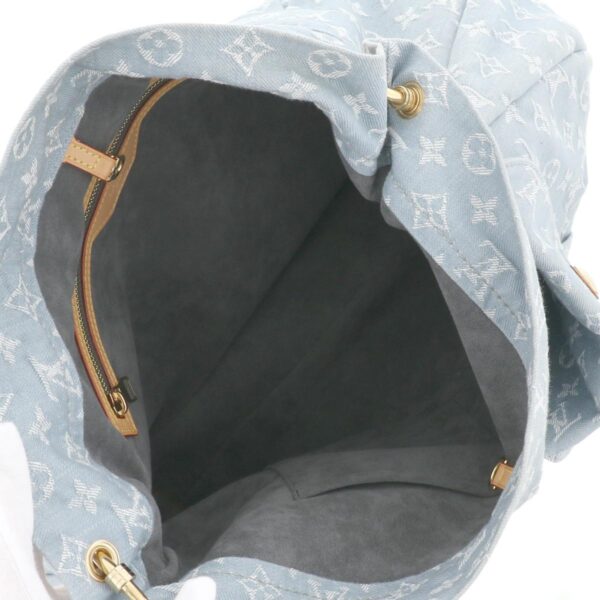 1240002010132 6 Louis Vuitton Daily GM Monogram Denim Shoulder Bag Blue