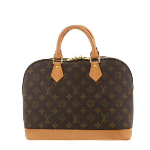 1240002010232 1 Louis Vuitton Monogram Alma Handbag Brown