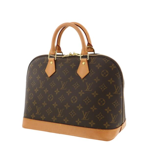 1240002010232 2 Louis Vuitton Monogram Alma Handbag Brown