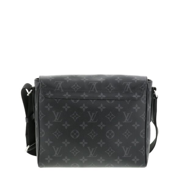 1240002010260 3 Louis Vuitton Monogram Eclipse District PM NM Shoulder Messenger Bag Black