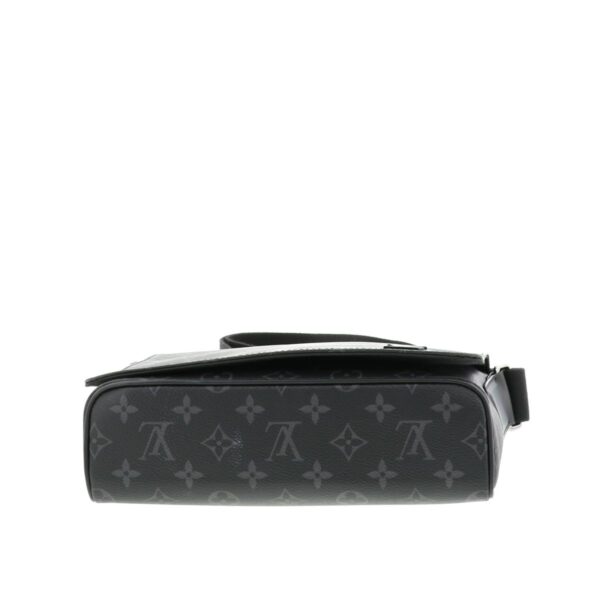 1240002010260 4 Louis Vuitton Monogram Eclipse District PM NM Shoulder Messenger Bag Black