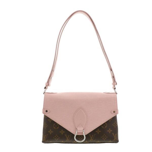 1240002010483 1 Louis Vuitton Saint Michel Bag Shoulder Bag Epi Rose Pink