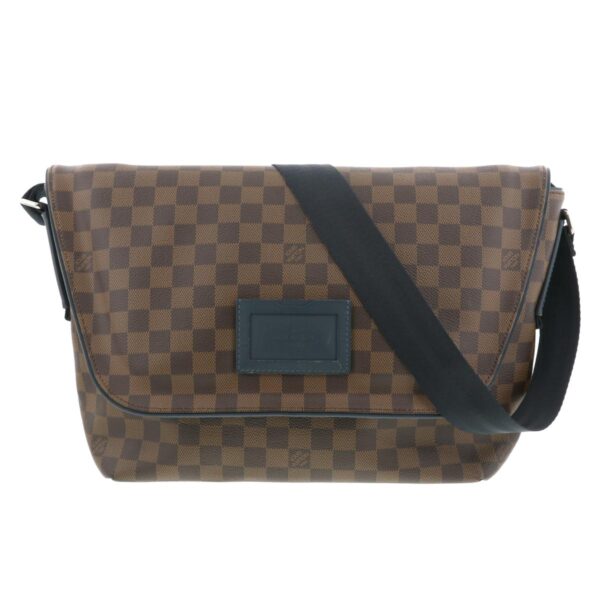 1240002010496 1 Louis Vuitton Sprinter MM Bag Shoulder Bag Damier Ebene Brown