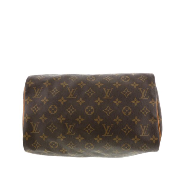 1240002010505 5 Louis Vuitton Monogram Speedy 30 Handbag Brown