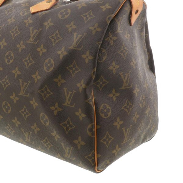 1240002010514 4 Louis Vuitton Monogram Speedy 40 Bag Brown