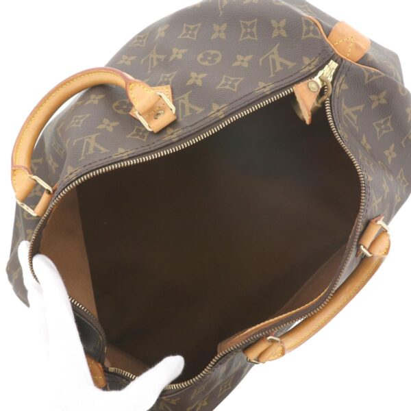 1240002010514 6 Louis Vuitton Monogram Speedy 40 Bag Brown