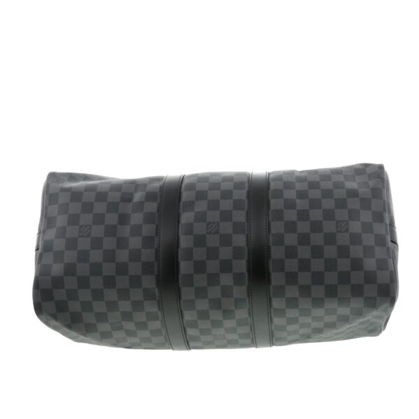 1240002010722 5 Louis Vuitton Keepall Bandolier 45 Bag Bag Damier Graphite Gray