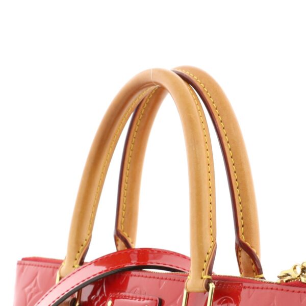 1240002011372 3 Louis Vuitton Montebello PM Handbag Vernis Sleaze Red