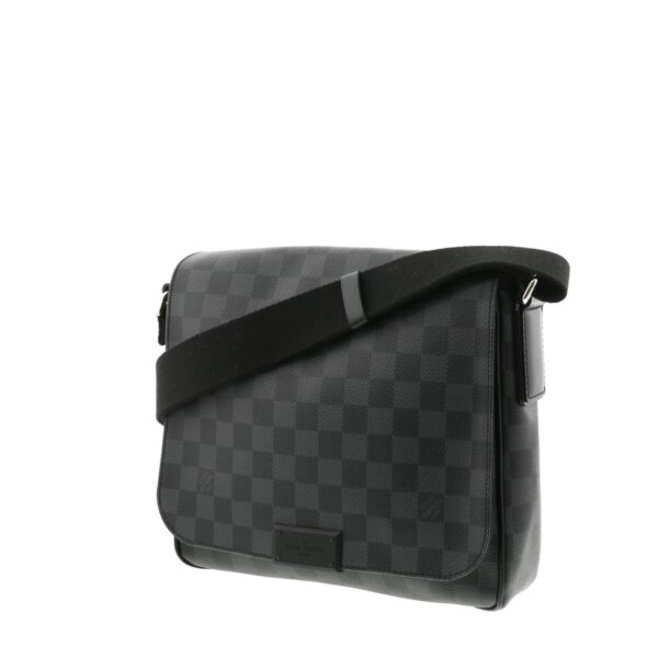 1240002011613 2 Louis Vuitton District PM Shoulder Bag Damier Graphite