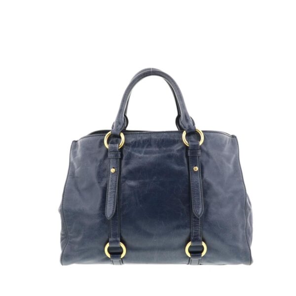 1240002011617 4 Miu Miu 2way Handbag Blue