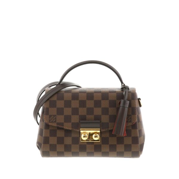 1240002011778 1 Louis Vuitton Croisette Handbag Damier Ebene