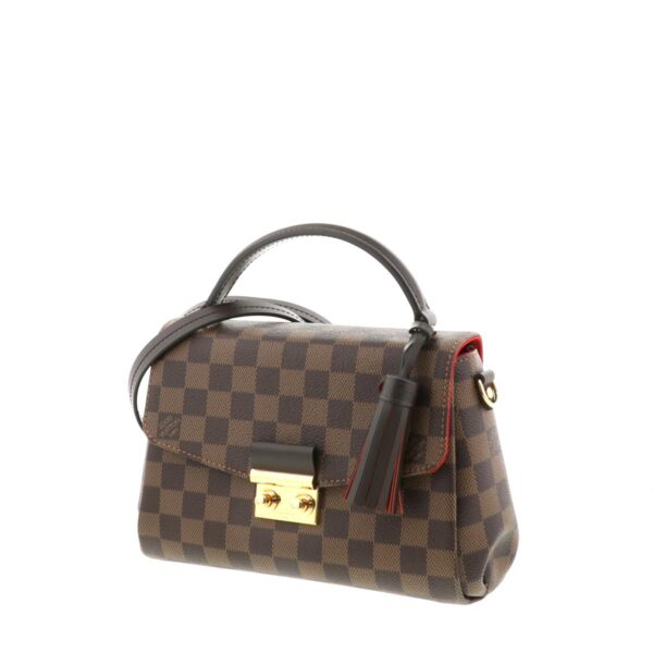 1240002011778 2 Louis Vuitton Croisette Handbag Damier Ebene