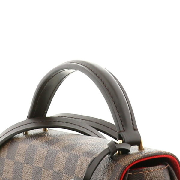 1240002011778 3 Louis Vuitton Croisette Handbag Damier Ebene