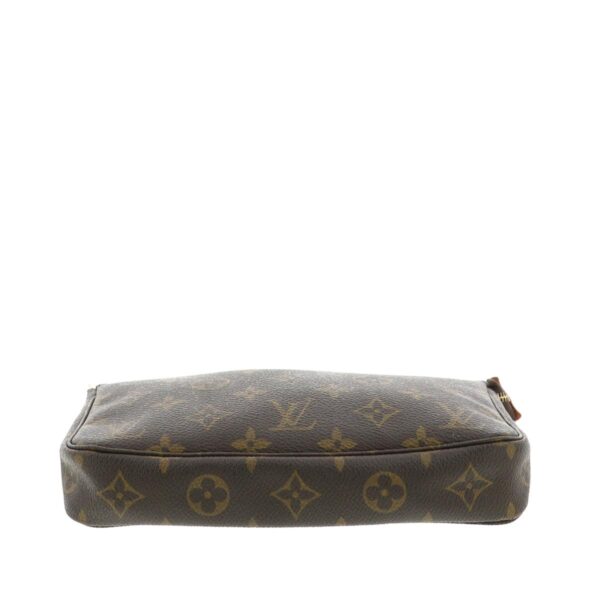 1240002012017 4 Louis Vuitton Pochette Accessoire Clutch Bag Monogram Brown