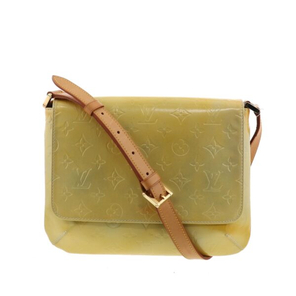 1240002012032 1 Louis Vuitton Thompson Street Handbag Vernis Yellow