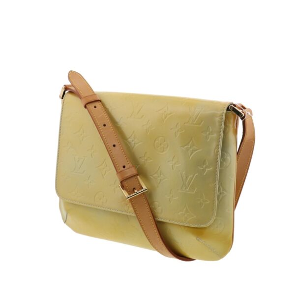 1240002012032 2 Louis Vuitton Thompson Street Handbag Vernis Yellow