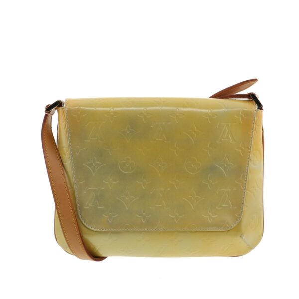 1240002012032 3 Louis Vuitton Thompson Street Handbag Vernis Yellow