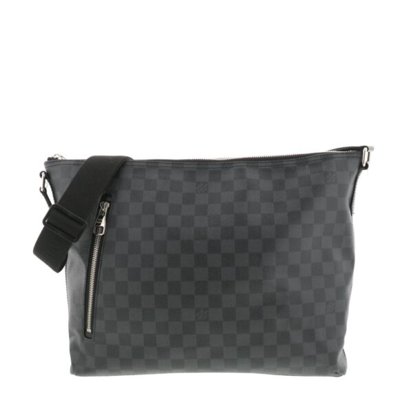 1240002012034 1 Louis Vuitton Mick MM Shoulder Bag Damier Graphite