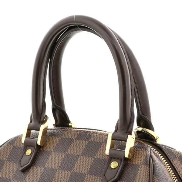 1240002012145 3 Louis Vuitton Libera Mini Handbag Damier Ebene