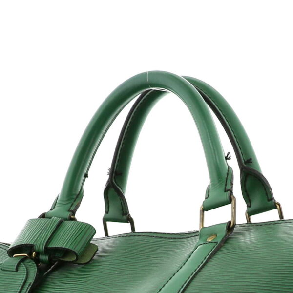 1240002012280 3 Louis Vuitton Epi Keepall 60 Bag Borneo Green