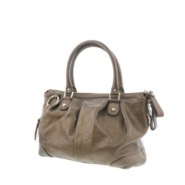 1240002012352 2 Gucci Guccissima Medium Tote Bag Brown