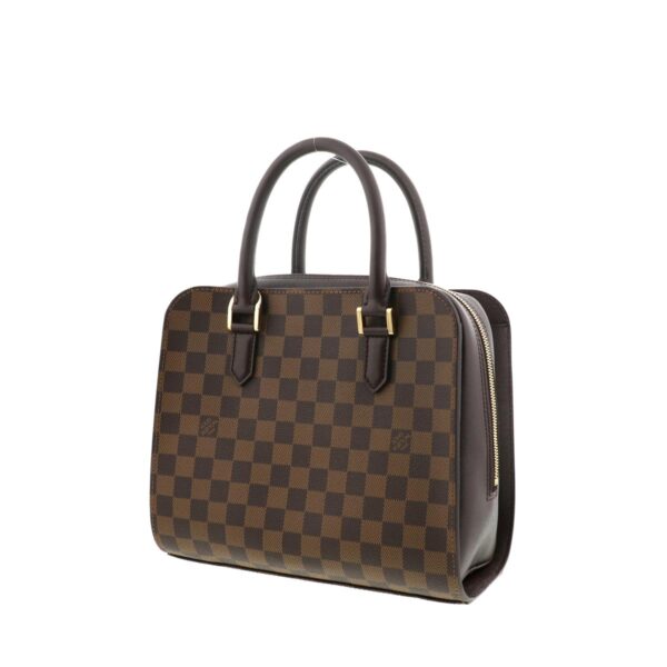 1240002012411 2 Louis Vuitton Triana Handbag Damier Ebene