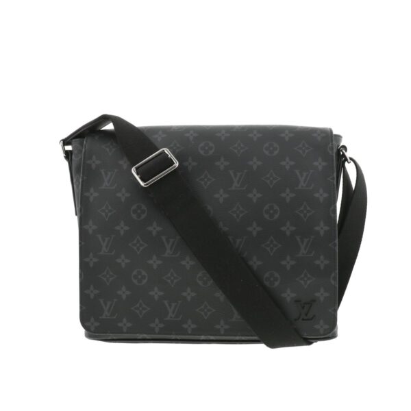 1240002012808 1 Louis Vuitton District MM NM Shoulder Bag Monogram Eclipse