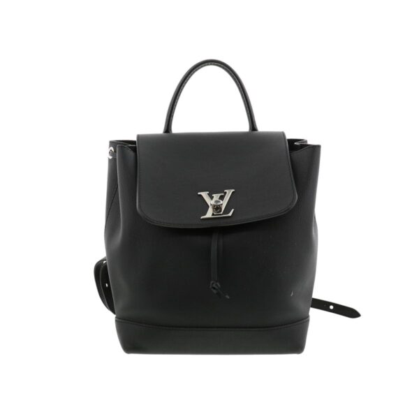 1240002012920 1 Louis Vuitton Lock Me Backpack Rucksack Bag Lock Me Black